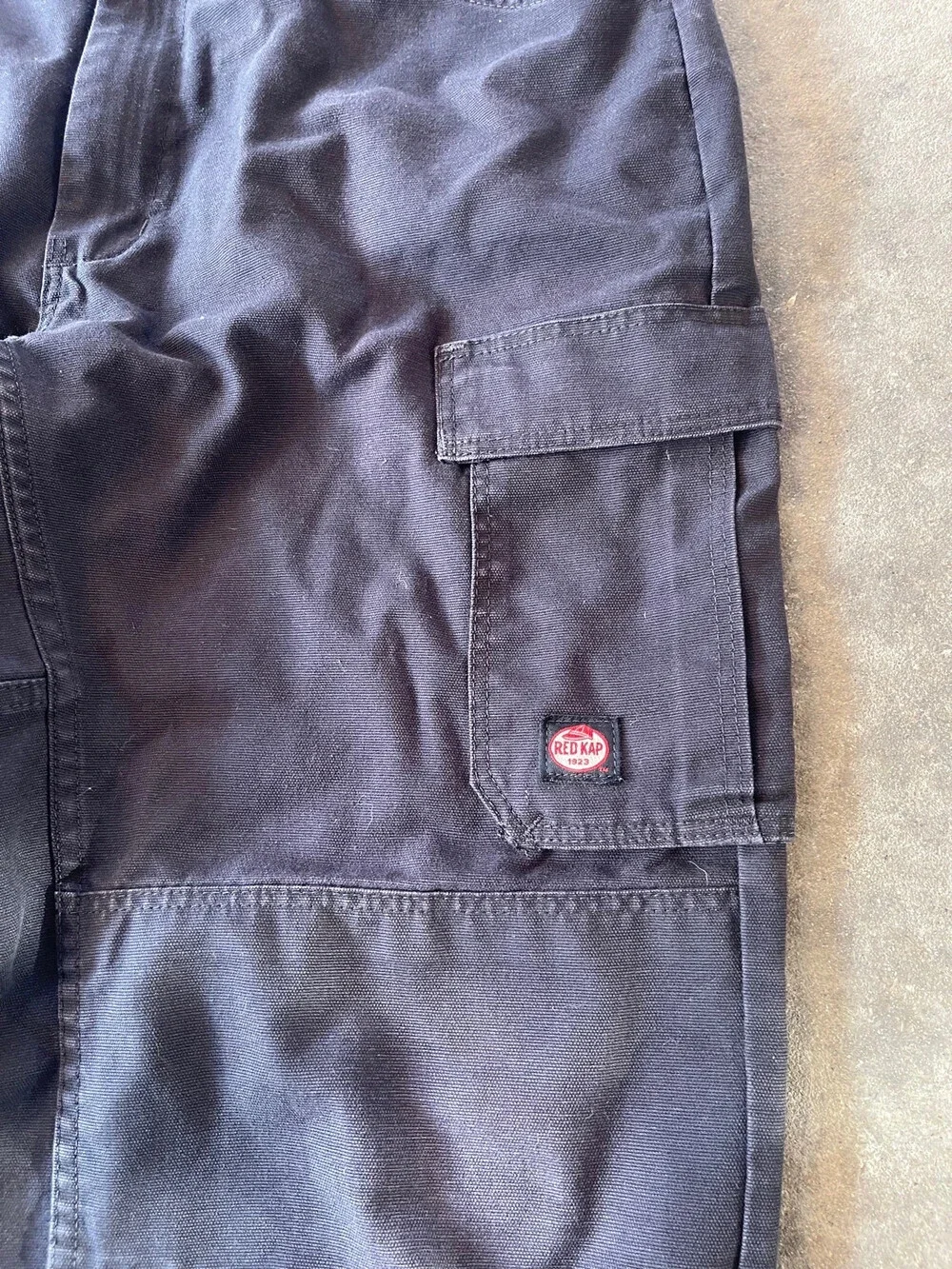 Red Kap work apparel mens Black Pants with pockets sz 36